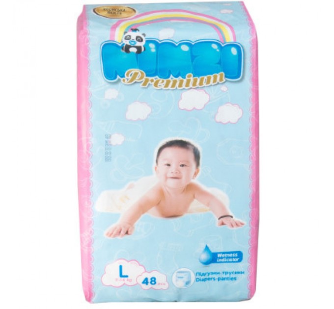 Mimzi Підгузки Mimzi L 9-14 кг 48 шт. (MPL48) (4820209800135)
