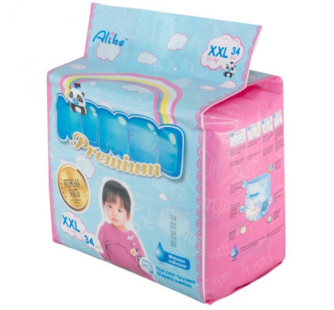 Mimzi Підгузки Mimzi XXL 15+ кг 34 шт. (MPXXL34) (4820209800159)