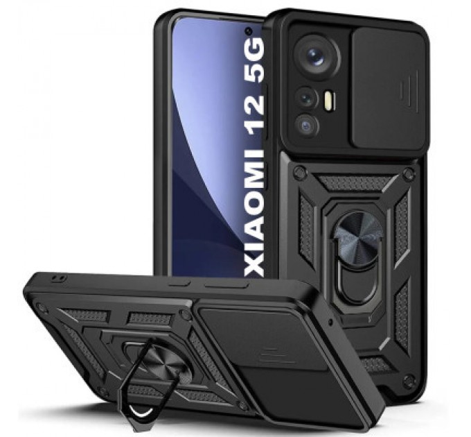 BeCover Чохол до мобільного телефона BeCover Military Xiaomi 12 5G Black (710019)