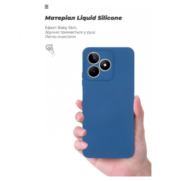 Armorstandart Чохол до мобільного телефона Armorstandart ICON Case Realme C51/C53 NFC Camera cover Dark Blue (ARM71023)