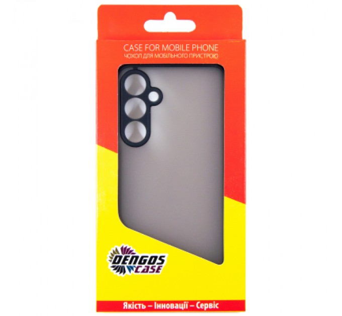Dengos Чохол до мобільного телефона Dengos Matte Samsung Galaxy S23 FE (black) (DG-TPU-MATT-131)