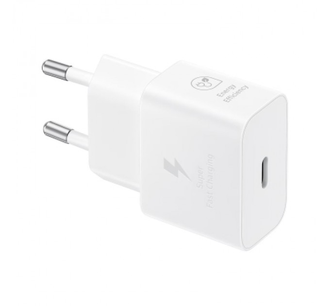 Samsung Зарядний пристрій Samsung 25W Power Adapter (w C to C Cable) White (EP-T2510XWEGEU)