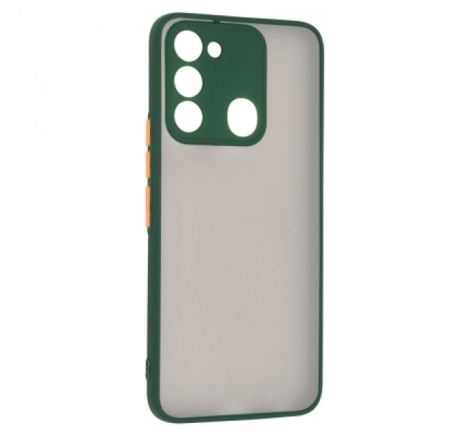 Armorstandart Чохол до мобільного телефона Armorstandart Frosted Matte Tecno Spark Go 2022 (KG5) Dark Green (ARM72396)