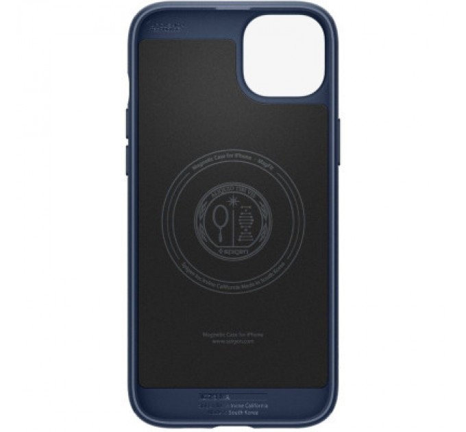 Spigen Чохол до мобільного телефона Spigen Apple iPhone 15 Plus Mag Armor MagFit Navy Blue (ACS06672)