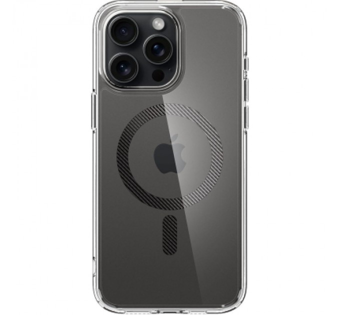Spigen Чохол до мобільного телефона Spigen Apple iPhone 15 Pro Ultra Hybrid MagFit Carbon Fiber (ACS06717)