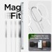 Чохол до мобільного телефона Spigen Apple iPhone 15 Ultra Hybrid MagFit White (ACS06802)