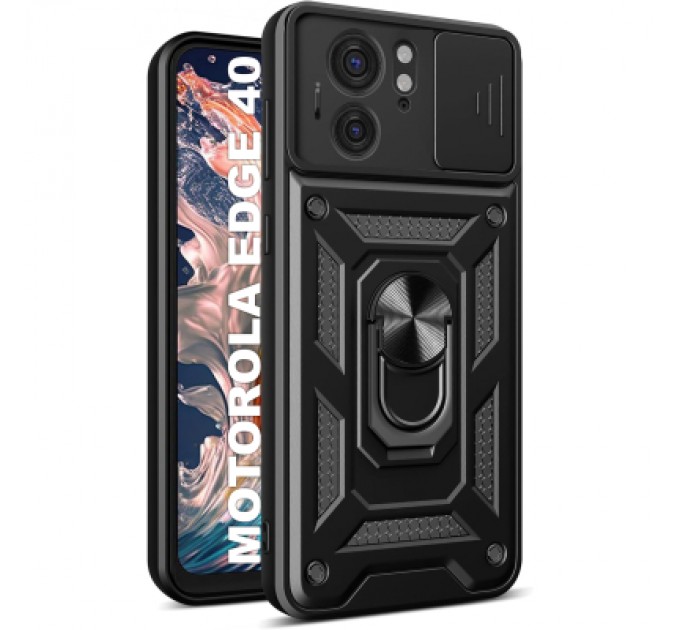BeCover Чохол до мобільного телефона BeCover Military Motorola Edge 40 Black (710136)