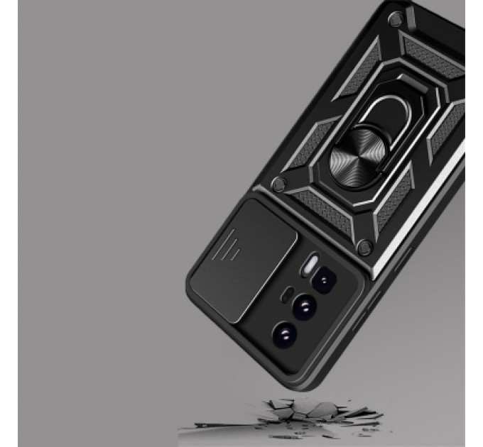 Чохол до мобільного телефона BeCover Military Poco F5 Pro Black (709997)