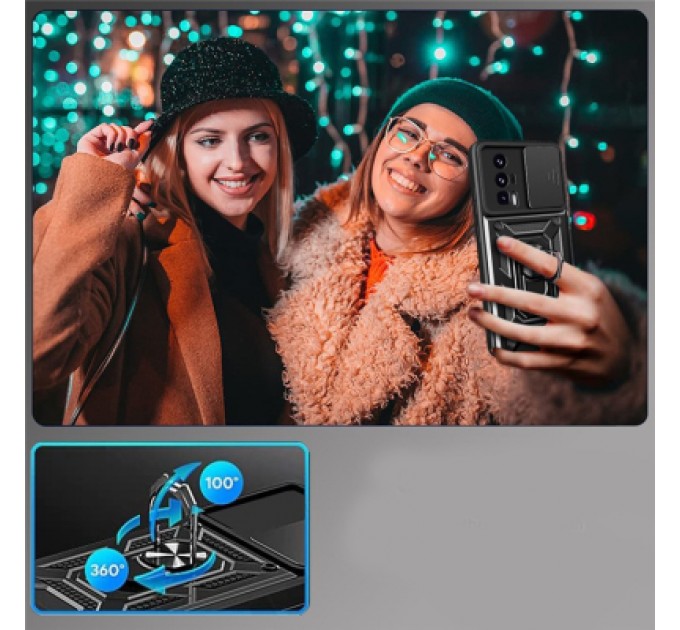 Чохол до мобільного телефона BeCover Military Poco F5 Pro Black (709997)