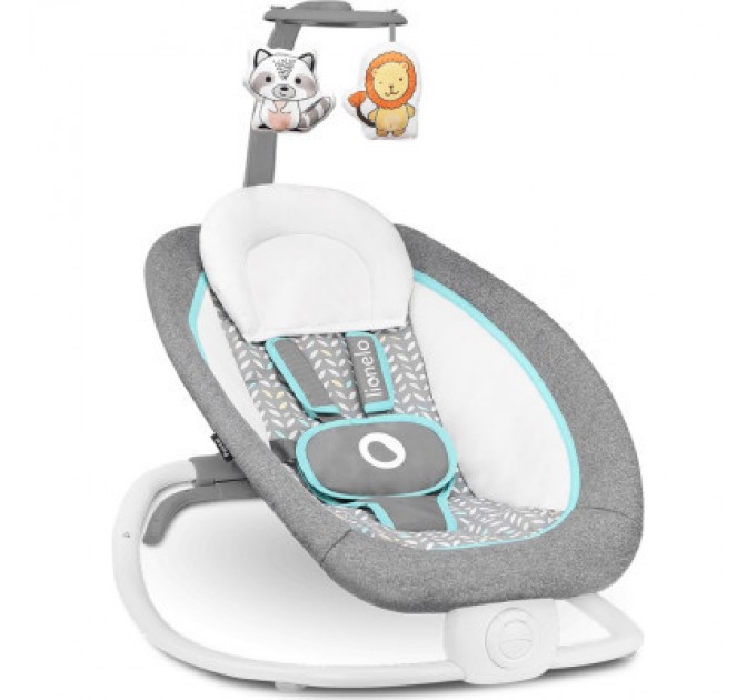 Lionelo Крісло-гойдалка Lionelo Pascal Grey Scandi (LO-PASCAL GREY SCANDI)