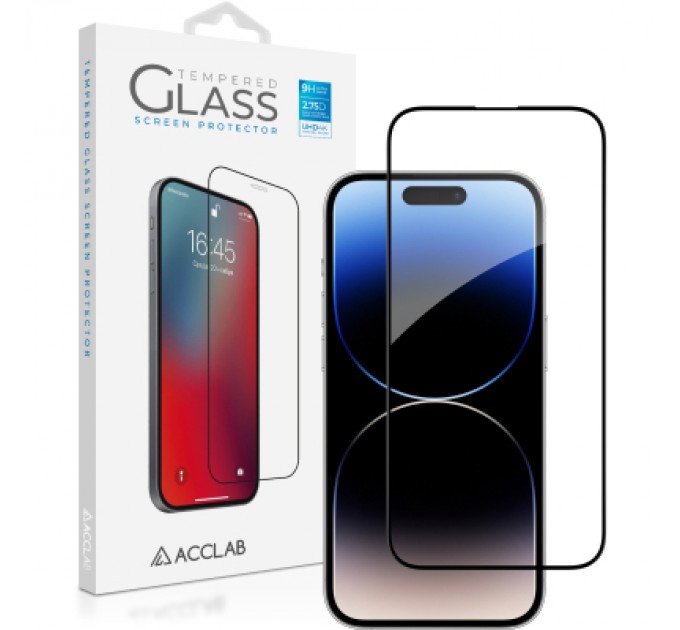 ACCLAB Скло захисне ACCLAB Full Glue Apple iPhone 14 Pro Max (1283126541988)