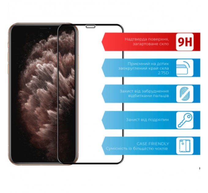 ACCLAB Скло захисне ACCLAB Full Glue Apple iPhone XS Max/11 Pro Max (1283126508202)
