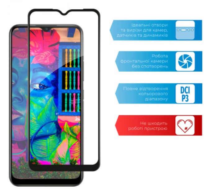 ACCLAB Скло захисне ACCLAB Full Glue Realme C25Y (1283126542350)