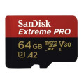 SanDisk Карта пам'яті SanDisk 64GB microSDXC class 10 UHS-I U3 Extreme Pro V30 (SDSQXCU-064G-GN6MA)