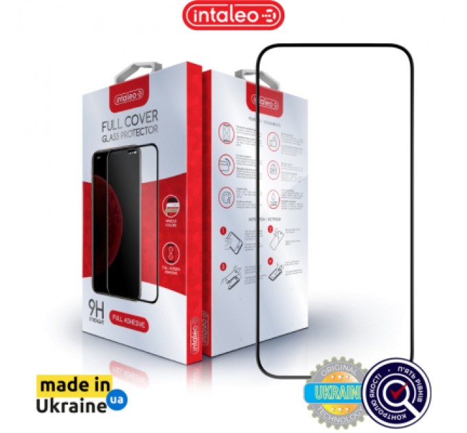 Intaleo Скло захисне Intaleo Full Glue Apple iPhone 15 (1283126575242)