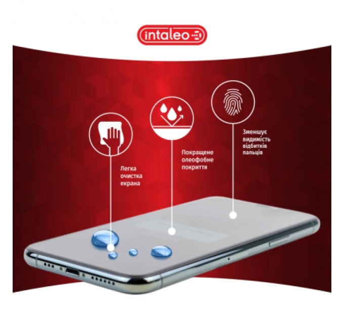 Intaleo Скло захисне Intaleo Full Glue Apple iPhone 15 (1283126575242)