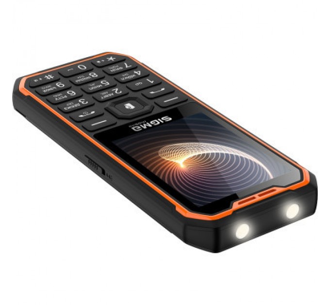 Sigma Мобільний телефон Sigma X-style 310 Force Type-C Black Orange (4827798855126)