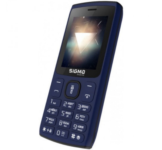 Sigma Мобільний телефон Sigma X-style 34 NRG Type-C Blue (4827798120521)