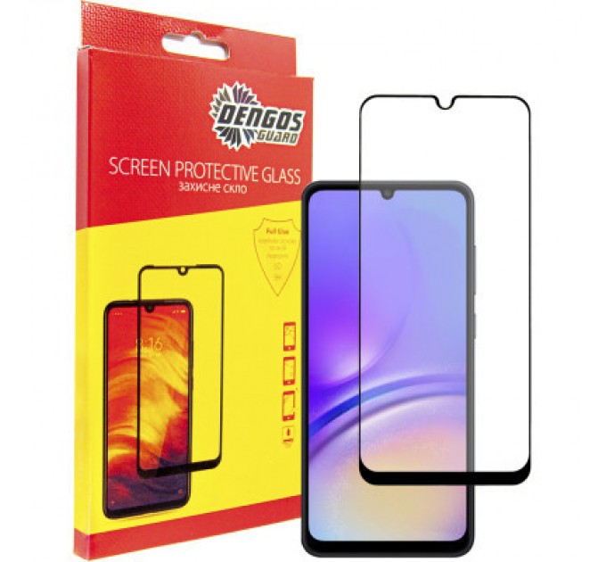 Dengos Скло захисне Dengos Samsung Galaxy A05 (black) (TGFG-330)