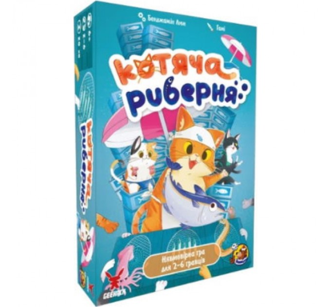 Geekach Games Настільна гра Geekach Games Котяча риберня (Fish & Katz) українська (GKCH158)