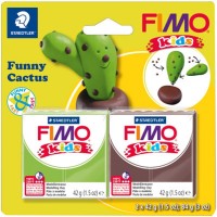 Набір для творчості Fimo Kids Кактус 2 кольори х 42 г (4007817057292) Набір для творчості Fimo Kids Кактус 2 кольори х 42 г (4007817057292)