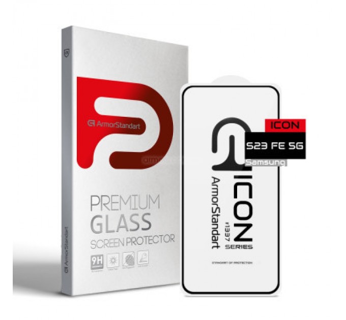 Armorstandart Скло захисне Armorstandart Icon Samsung S23FE 5G Black (ARM69568)
