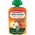 Plasmon Дитяче пюре Plasmon Яблуко, полуниця 100 г (1136126)