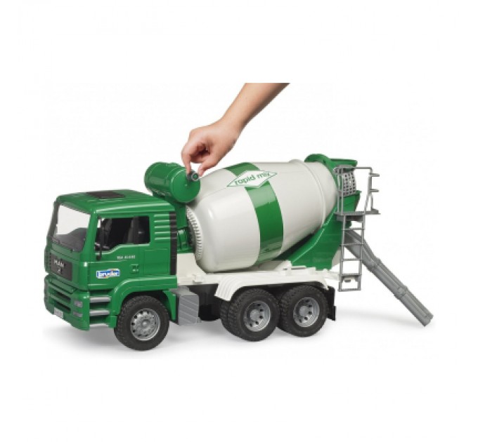 Bruder Спецтехніка Bruder Бетонозмішувач MAN TGA (02739)