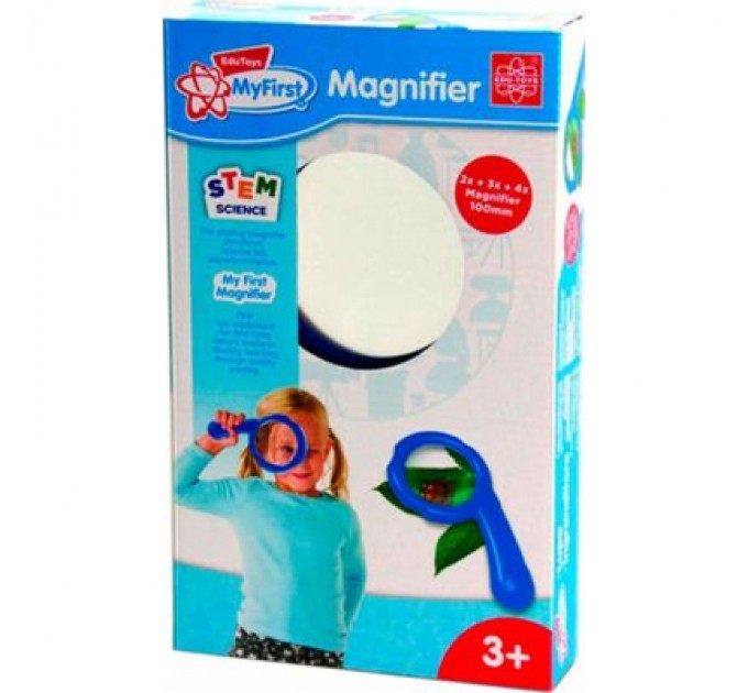 EDU-Toys Набір для експериментів EDU-Toys Збільшувальне скло 2x 3x 4x рази (JS008)