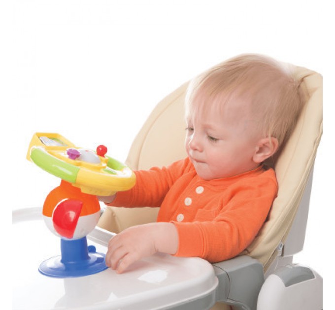 Kiddi Smart Розвиваюча іграшка Kiddi Smart на присосці – Розумне кермо (українська) (063420)