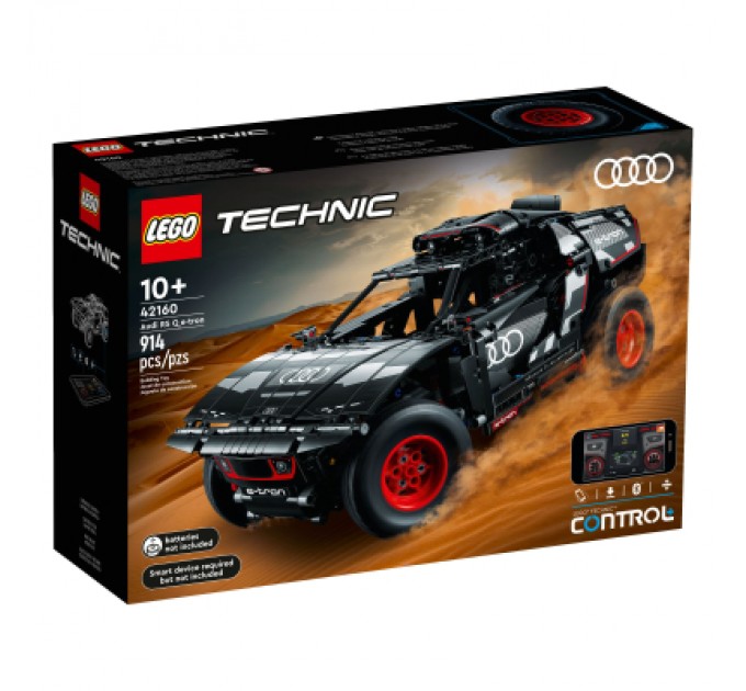 Конструктор LEGO Technic Audi RS Q e-tron 914 деталей (42160)