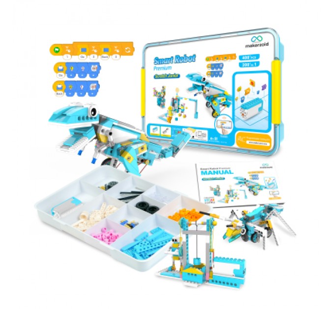 Makerzoid Конструктор Makerzoid Smart Robot Premium (MKZ-PF-PM)