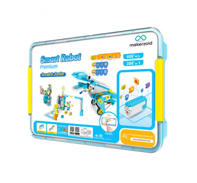 Makerzoid Конструктор Makerzoid Smart Robot Premium (MKZ-PF-PM)