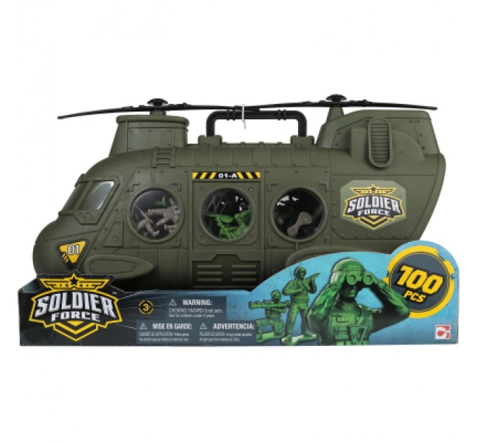 Chap Mei Ігровий набір Chap Mei Солдати SOLDIER FORCE BUCKET (545036)