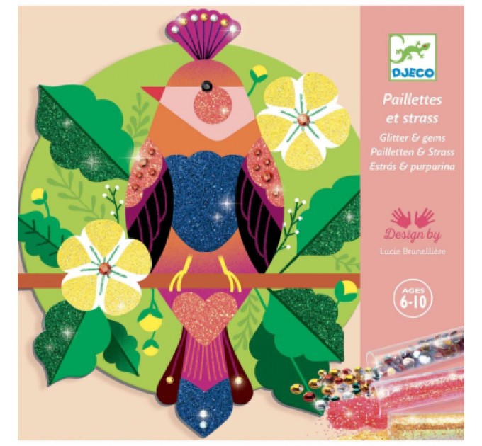 Djeco Набір для творчості Djeco Райські пташки (DJ09522)