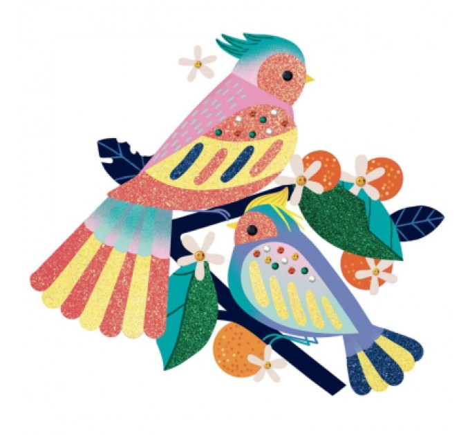 Djeco Набір для творчості Djeco Райські пташки (DJ09522)