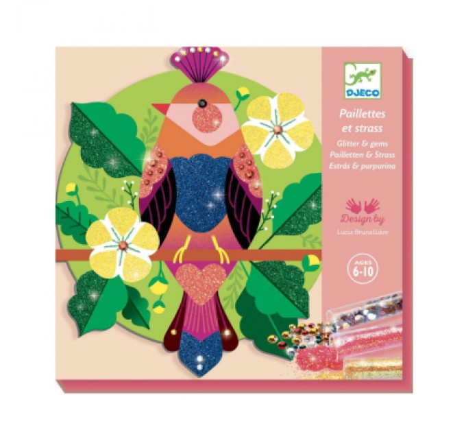 Djeco Набір для творчості Djeco Райські пташки (DJ09522)