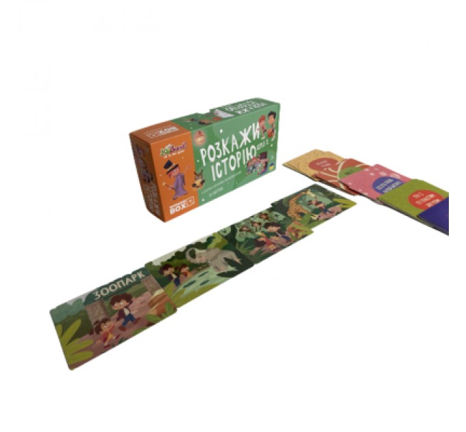 JoyBand Настільна гра JoyBand Набір логічних карток Розкажи історію Серія №2 (WB102)