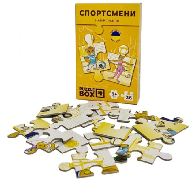 JoyBand Пазл JoyBand набір Спортсмени 36 елементів (PB03)