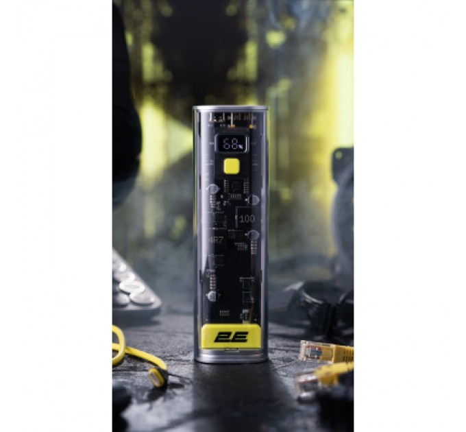 2E Батарея універсальна 2E Сrystal 20000mAh 100W (2E-PB7200PD)