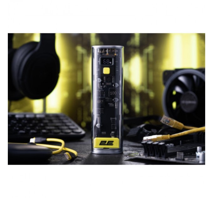 2E Батарея універсальна 2E Сrystal 20000mAh 100W (2E-PB7200PD)