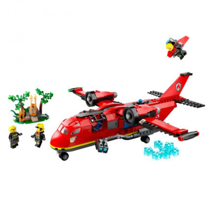 LEGO Конструктор LEGO City Пожежний рятувальний літак 478 деталей (60413)