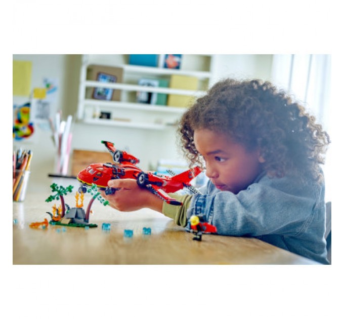 LEGO Конструктор LEGO City Пожежний рятувальний літак 478 деталей (60413)