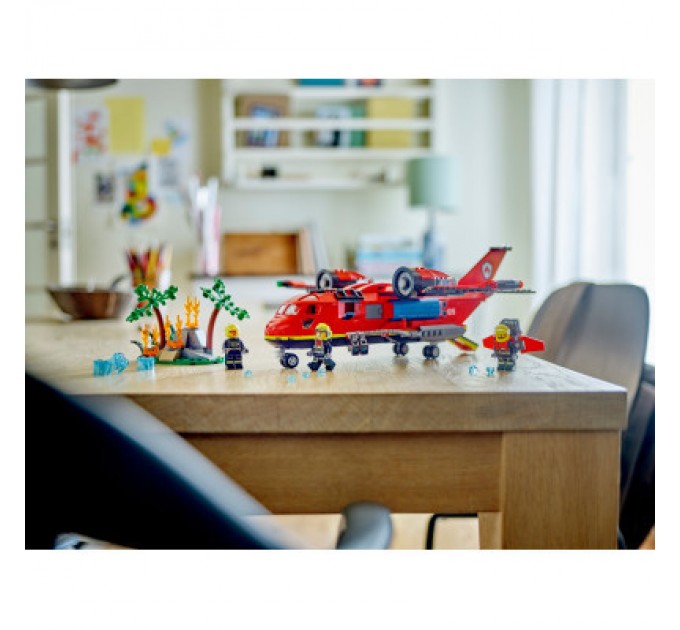 LEGO Конструктор LEGO City Пожежний рятувальний літак 478 деталей (60413)