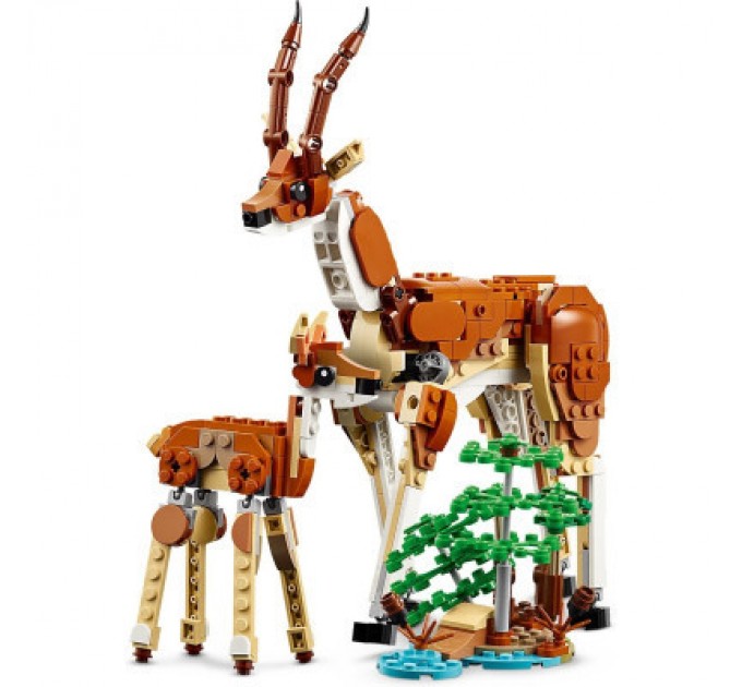 LEGO Конструктор LEGO Creator Дикі тварини сафарі 780 деталей (31150)