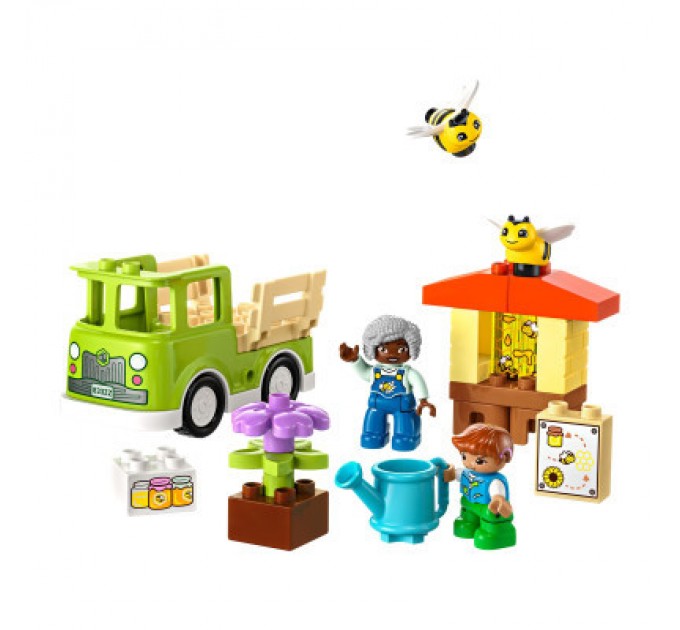 LEGO Конструктор LEGO DUPLO Town Догляд за бджолами й вуликами 22 деталей (10419)