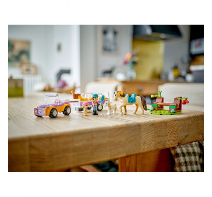LEGO Конструктор LEGO Friends Причіп для коня й поні 105 деталей (42634)
