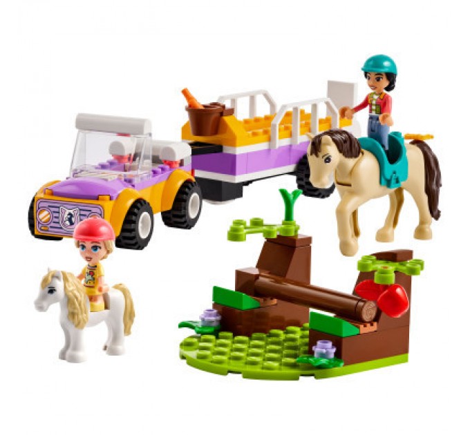 LEGO Конструктор LEGO Friends Причіп для коня й поні 105 деталей (42634)