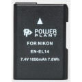 PowerPlant Акумулятор до фото/відео PowerPlant Nikon EN-EL14 Chip (D3100, D3200, D5100) (DV00DV1290)