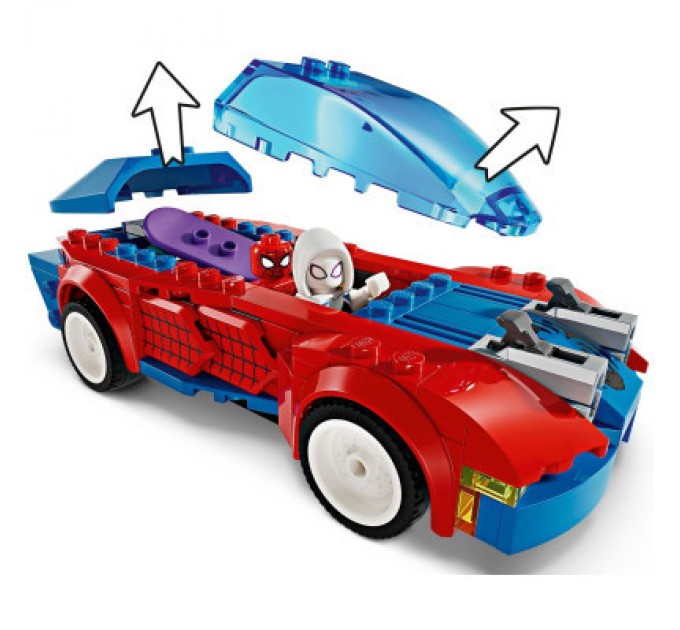 LEGO Конструктор LEGO Super Heroes Автомобіль для перегонів Людини-Павука й Зелений Гоблін з отрутою Венома 227 детале (76279)
